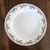 Series of plates Holly "Christmas"