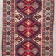 Tapis caucase shirvan 107 x 205 cm pur laine