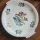 Longwy Cake Service, Ear Plate + 11 Plates"