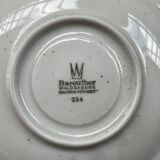 Vintage Bavaria coffee service – porcelain – blue flowers – 24 pieces – 70s