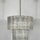 Vintage murano glass elements chandelier from 60s