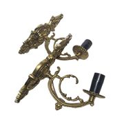 Rococo style sconces, Poland, 1970s, set of 2