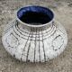 Large modernist bowl vase 1950s 1960s
