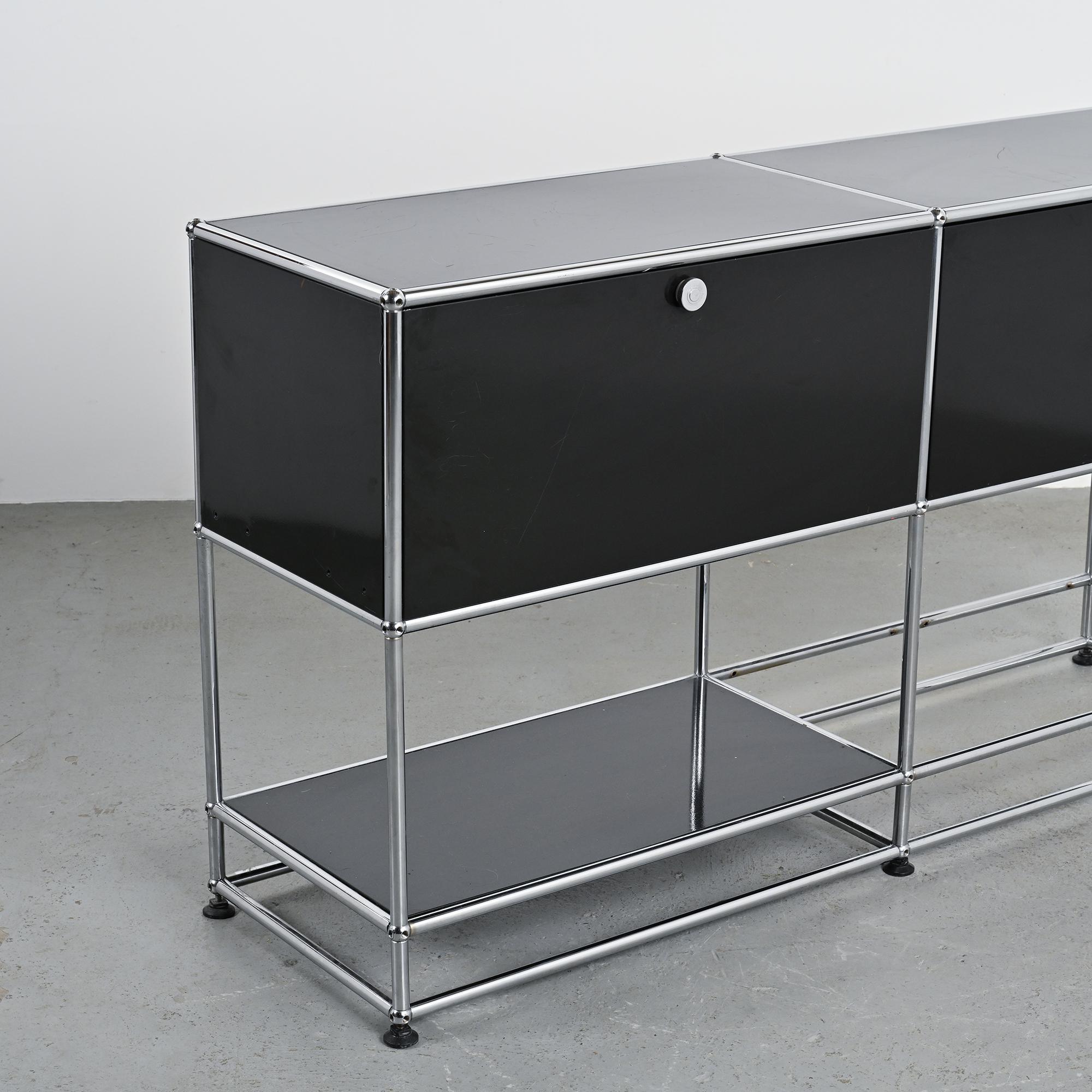 Enfilade USM Haller, Switzerland, around 1970.