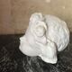 Child's head in biscuit