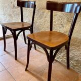 Lot of 2 Baumann chairs