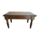 Old brutalist wood stool