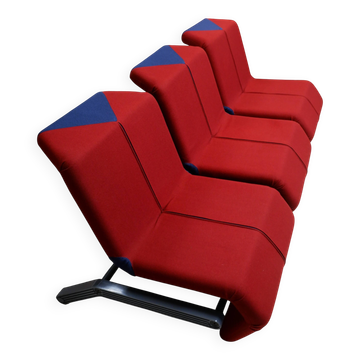 3-seater sofa by Thierry Belt for Artifort, 1980s