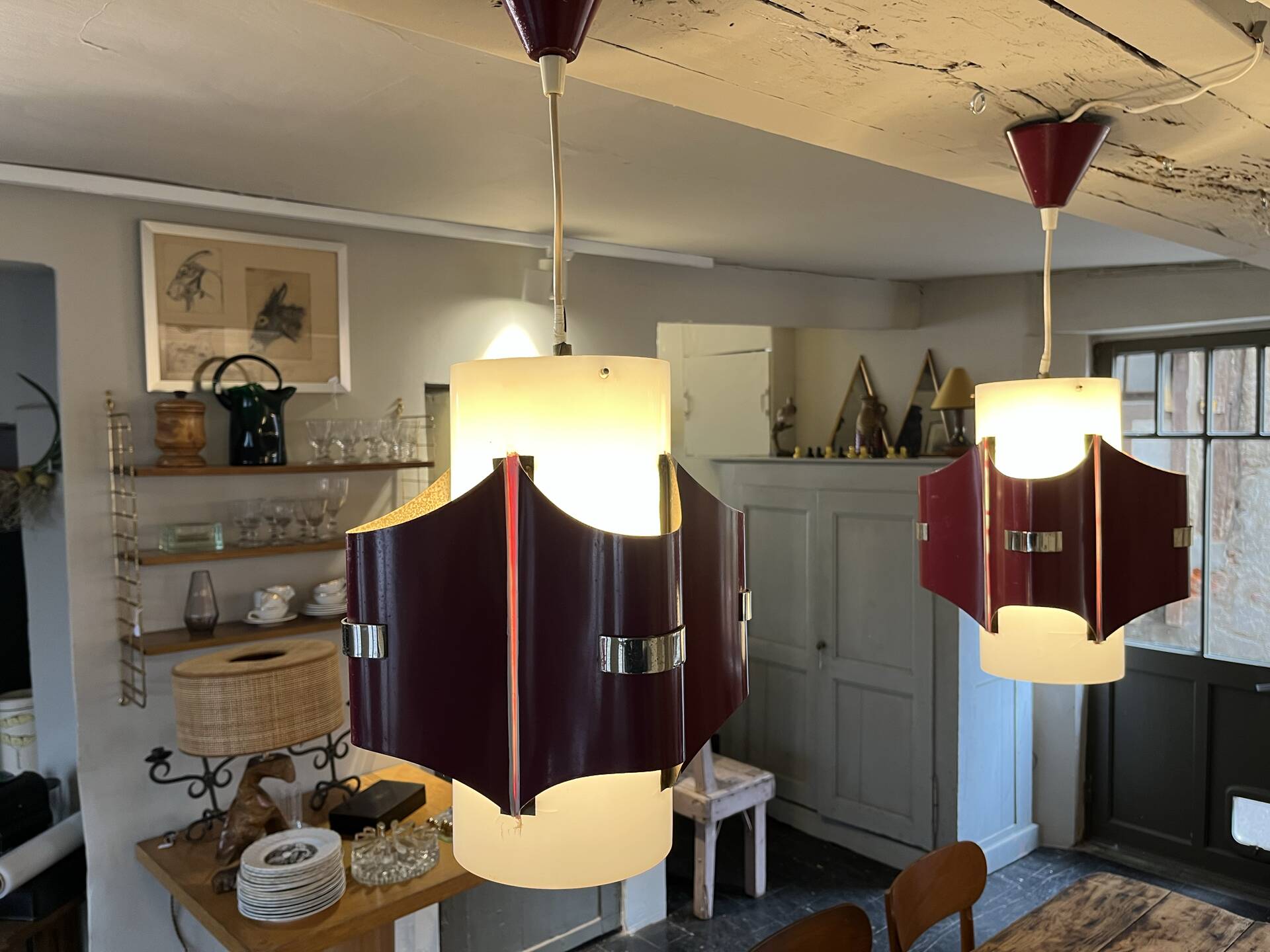 Suspension pair from the 1950s.