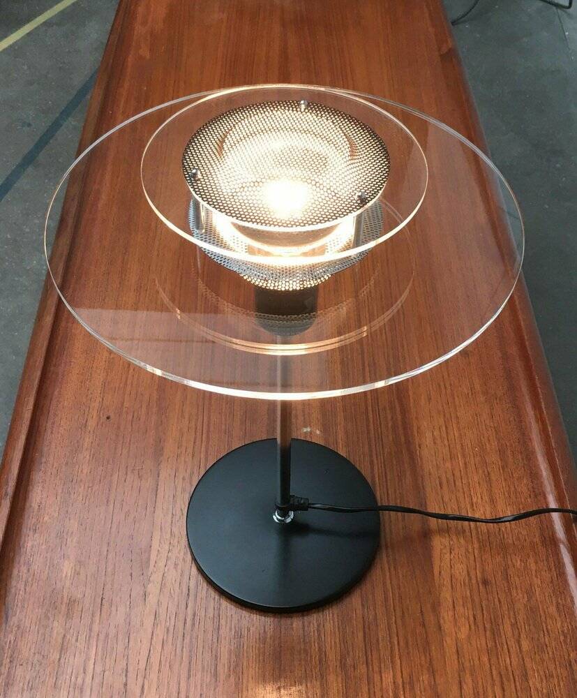 Cirkel table lamp, postmodern, from Ikea, 1980s.