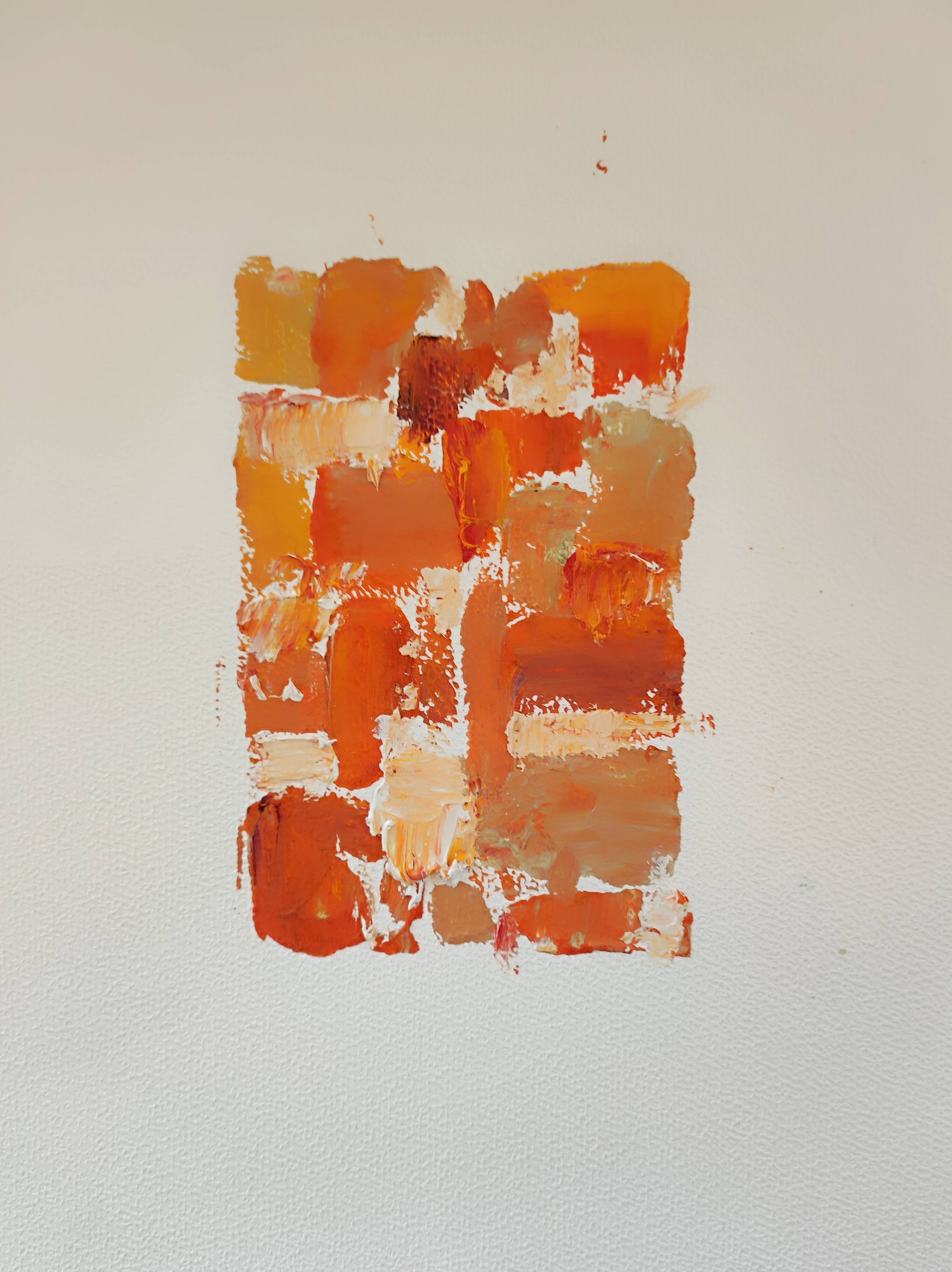 Abstract painting Paris school