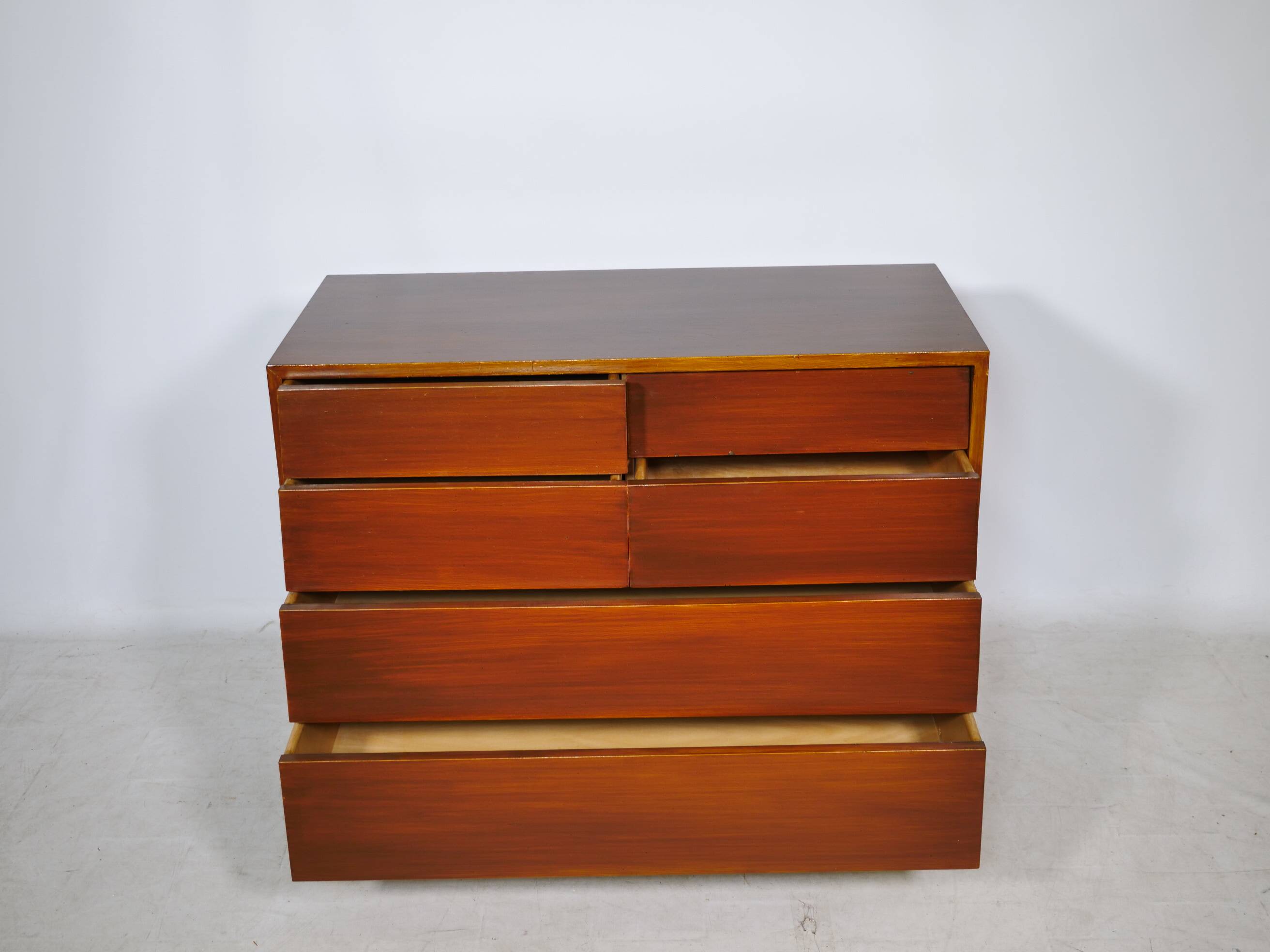 Mid Century Chest of Drawers in Teak, 1960s