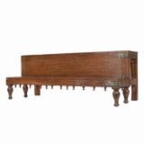 Shelves old trader display old teak piece of origin india