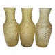 3 vases de HSG Prądniczanka, Pologne, années 1970