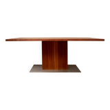 2000s design table in cherrywood
