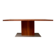 2000s design table in cherrywood