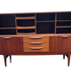 "Curtain" sideboard by Johannes Andersen and Uldum. Model U-18. Denmark (1965)