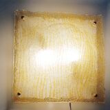 Importante applique murale verre de Murano par Mazzega 1970s