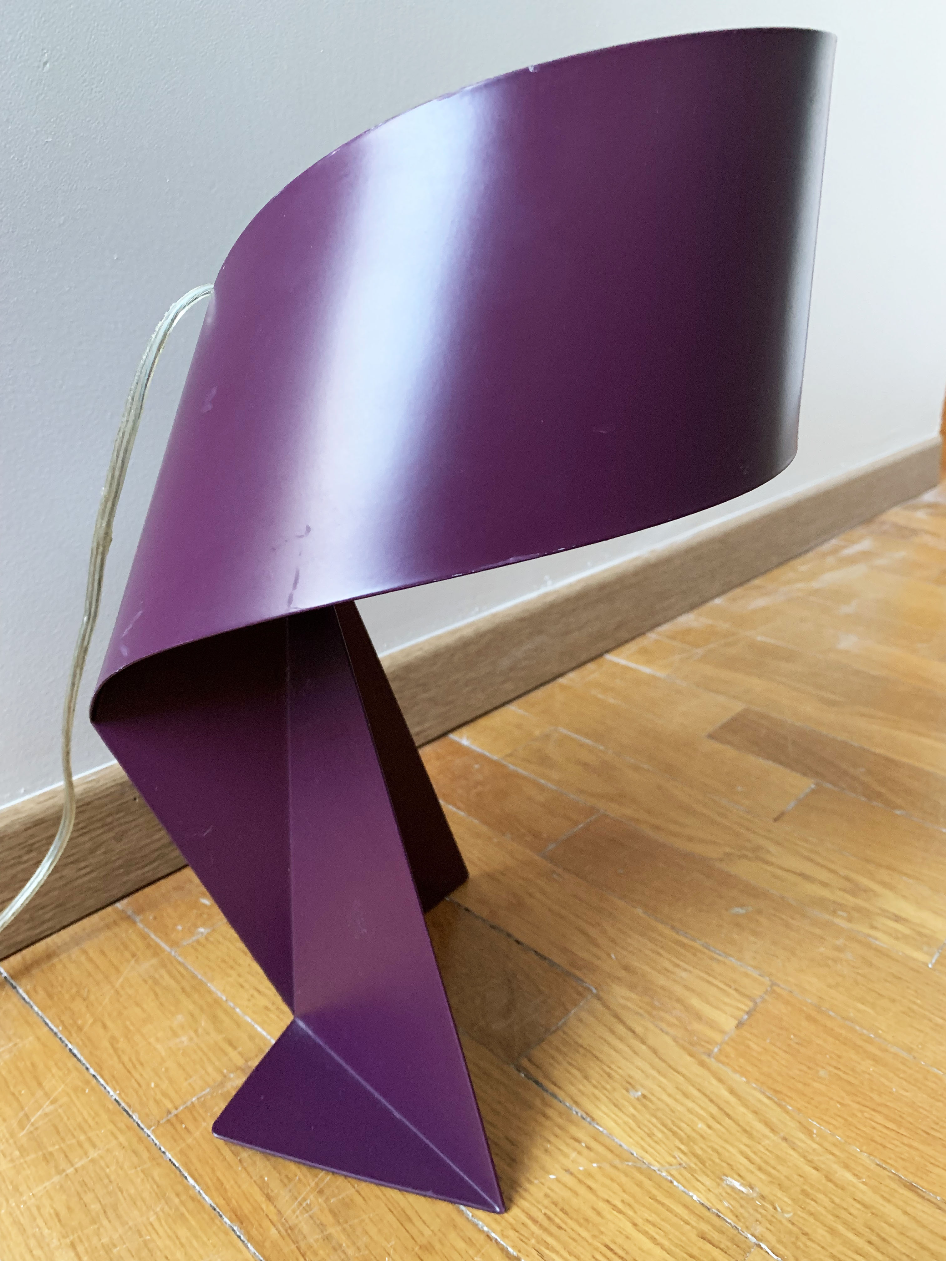 Vintage Habitat Ribbon Lamp from 1986