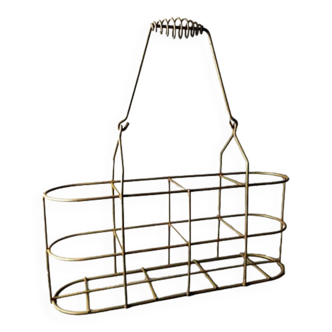 4 compartment bottle basket