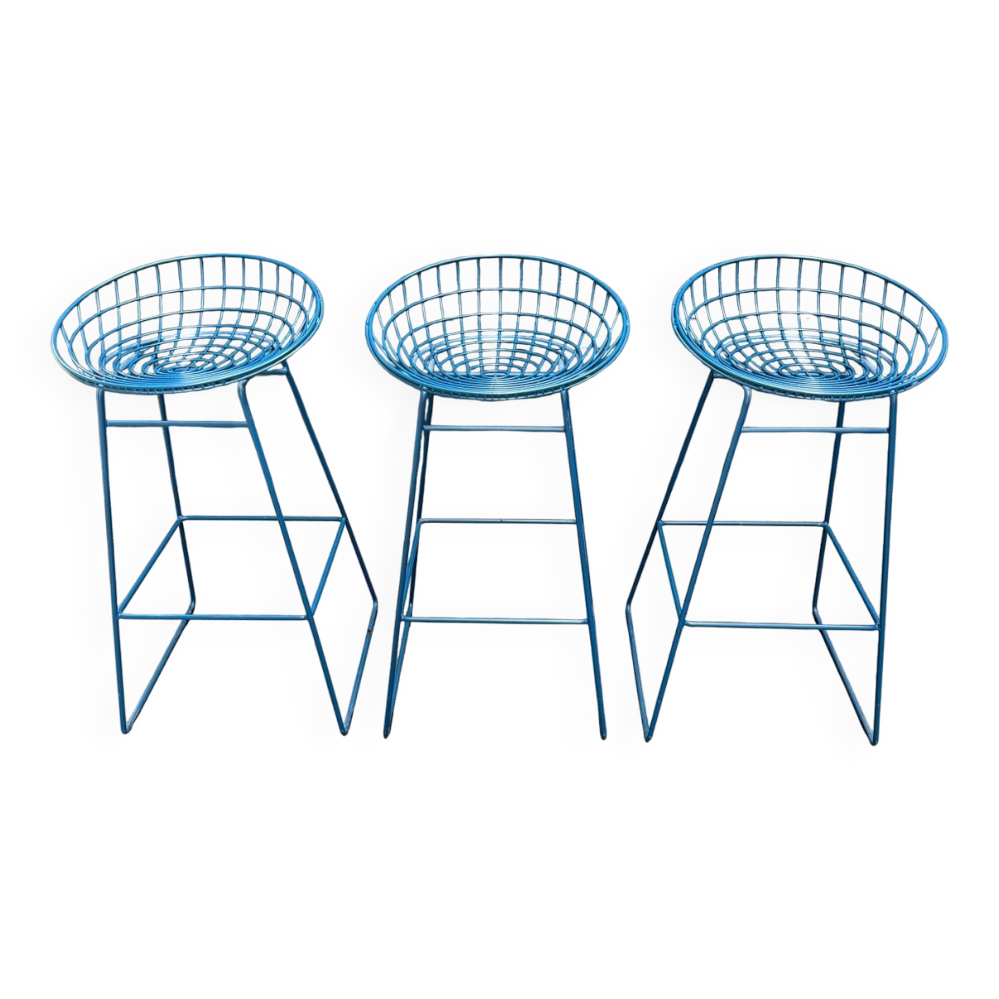 Set of 3 Pastoe bar chairs