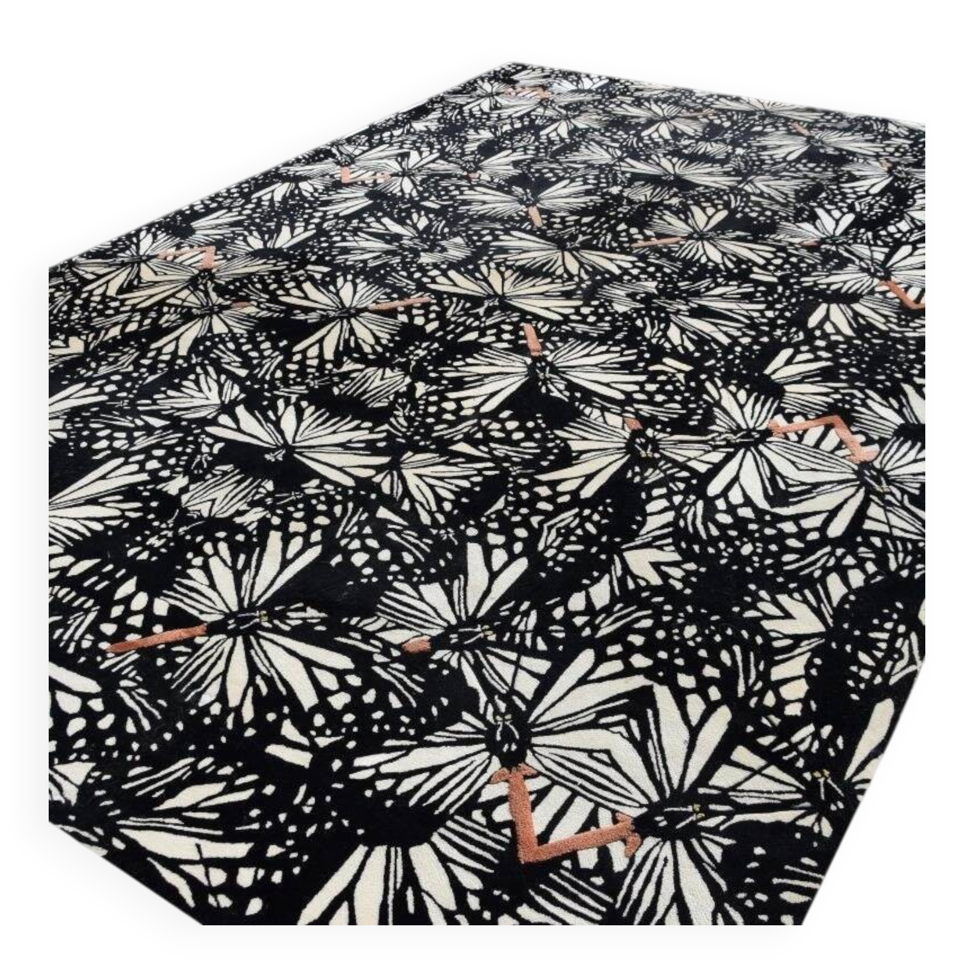 Large modern rug Roche Bobois: 3.94 x 2.73 metres