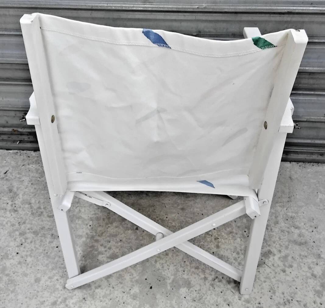 Pair of Vintage Director's Style Folding Armchairs