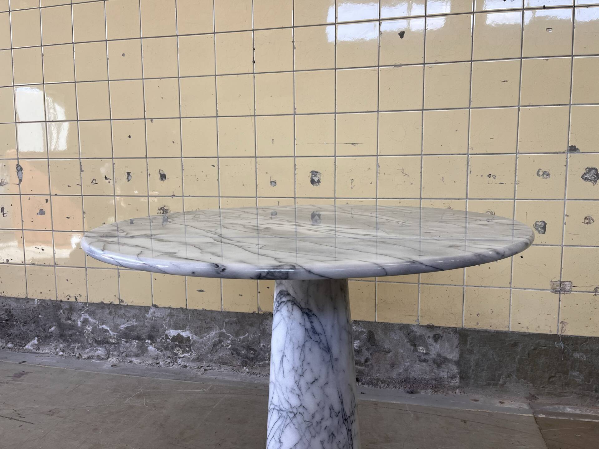 Vintage marble dining table