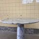 Vintage marble dining table
