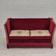 1970s, Danish 2 seater sofa, original condition, furniture velour, ash wood.
