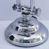 Vintage articulated chrome lamp