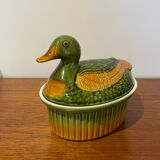 Vintage duck-shaped terrine