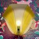 Pair of glass wall lights, Scandinavian design, 1950s.