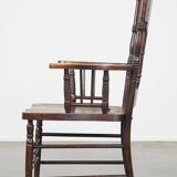 Antique English spindle chair