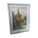 Old painting under glass - engraving - year 40/50