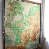 Geography map "France and Benelux"