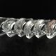 Pukeberg Sweden glass towel rings