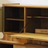 Vintage 1960s oak cabinet - cupboard style of Danish design Henning Kjærnulf