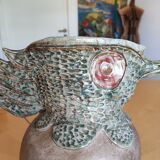 Vase Zoomorphe en grès signé années 60