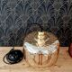 Vintage amber pendant lamp