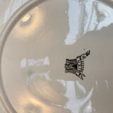 Series of 9 Gien fish plates