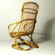 Italian bamboo chairs in the style Tito Agnoli for Bonacina