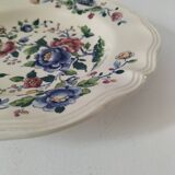 Assiette Sarreguemines modèle Touraine