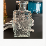 Carafe St Raphaël diamond tip glass