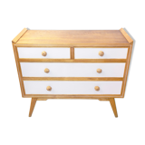 Mid Century Chest Of Drawers, Spain, 1950's