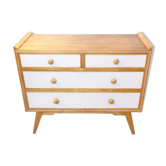Mid Century Chest Of Drawers, Spain, 1950's