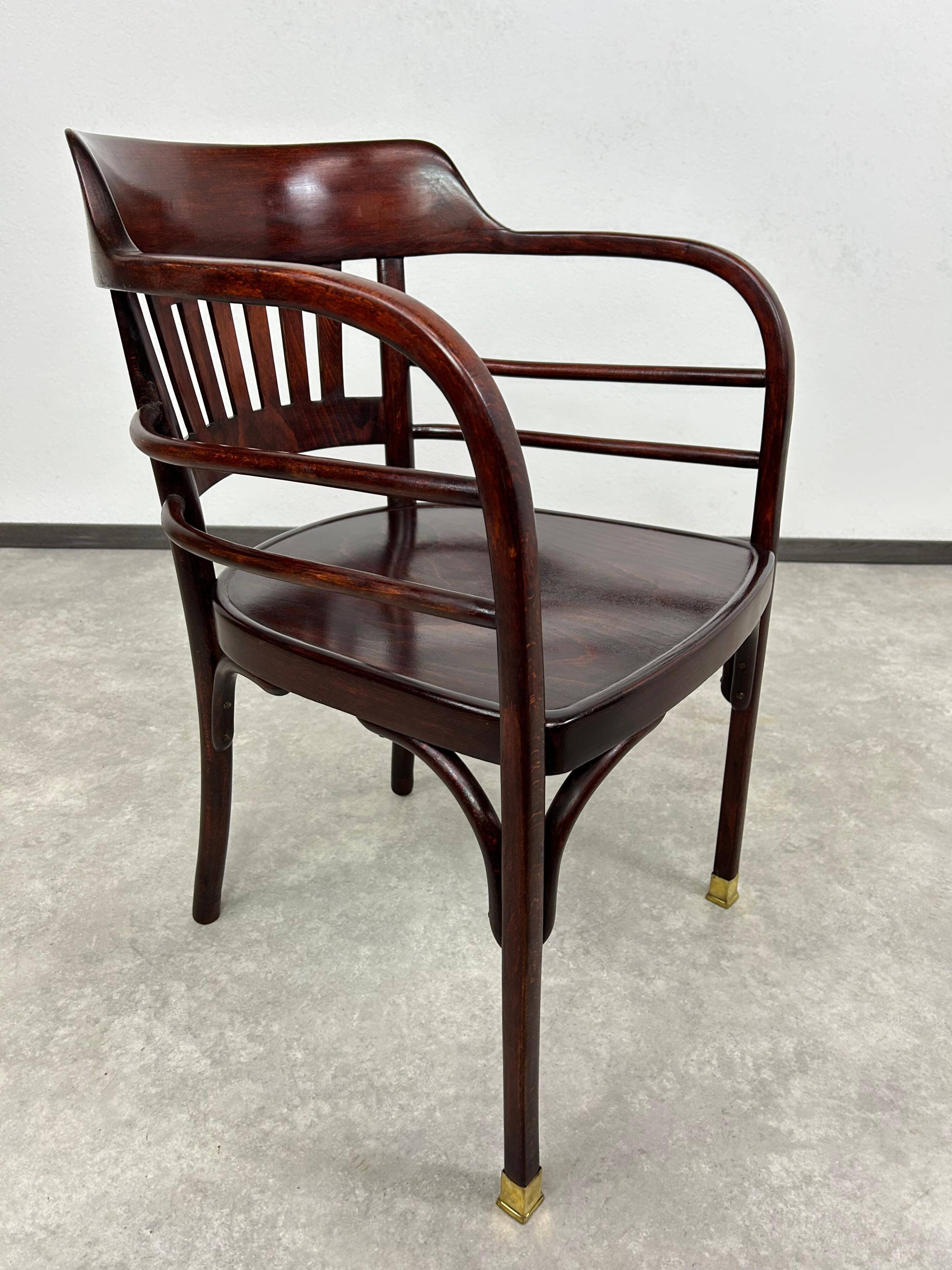 Office chair Secession no.6095 by Otto Wagner for Thonet