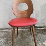 Set de 4 exceptionnel  chaises Baumann