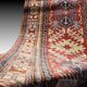 Tapis d'Orient Ghazni Kazak Afghanistan : 3.09 x 0.80 Mètres -Tapis de Couloir Entièrement fait main