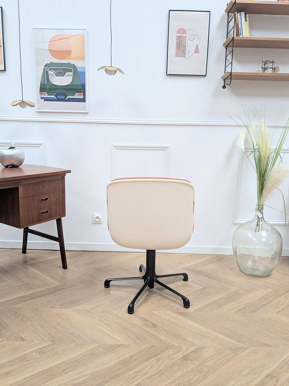 Chaise ou fauteuil de bureau vintage Comforto